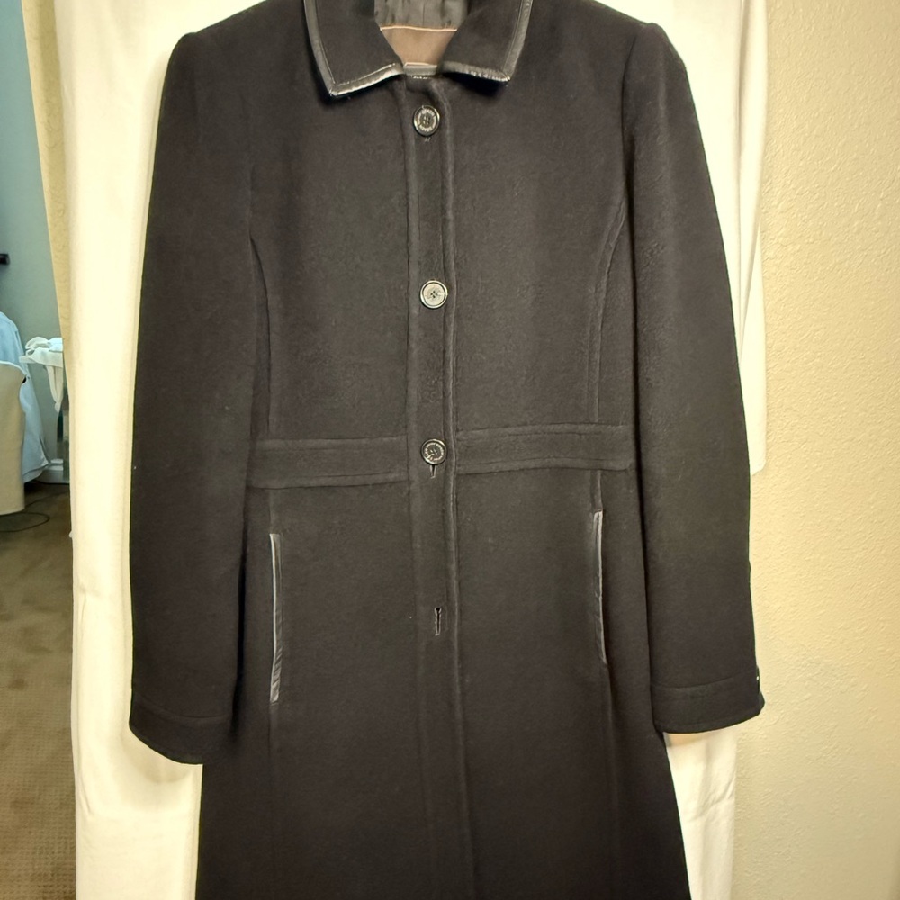 Coach Charcoal Women's A-line Coat